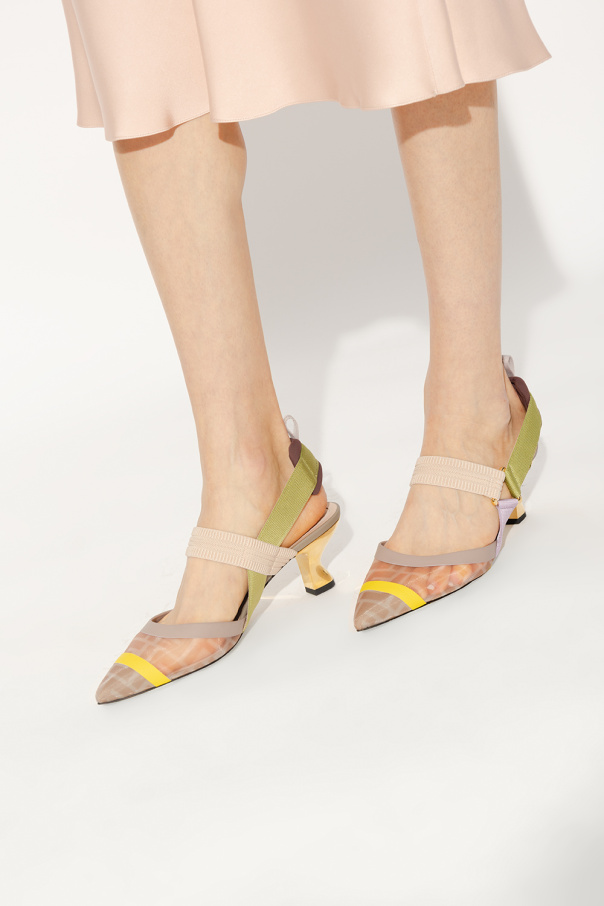 Multicolour 'Colibri' pumps Fendi - Fendi Evening Dresses - StasanetShops BA